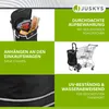 Juskys Einkaufstrolley 3in1 mit 2 Rollen für Shopping - 56 Produktbild-Vorschau 4