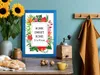 MG Design Blau Bilderrahmen A4 21 x 29,7 cm - Aus echtem Produktbild-Vorschau 2