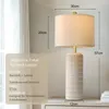 2 pezzi Lampada da tavolo in Vetroceramica Lampada moderna Anteprima dell’immagine prodotto 5