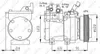 NRF 32205 HS15 Klimaanlage Klimakompressor PAG 46 für Produktbild-Vorschau 22