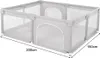 Laufstall Baby Laufgitter Absperrgitter mit atmungsaktivem Produktbild-Vorschau 7