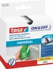 tesa ON&OFF Ruban agrippant universel blanc 2,5m 20mm Voir les images du produit 1