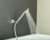Sapho handdouche, 230 mm, messing/chroom Productafbeelding-voorbeeld 2