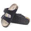 Birkenstock Arizona Wildleder Blau Schmales Fußbett - Produktbild-Vorschau 4