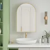 AIORBER Arched Spiegelschrank mit Stauraum, Produktbild-Vorschau 4