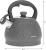Klausberg Wasserkocher Mit Pfeife 2L Kb-7321 Marmor Produktbild-Vorschau 4
