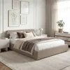 Polsterbett MARINI Doppelbett 140x200 cm in greige -  Bett Produktbild-Vorschau 1