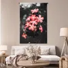 MuchoWow® Wandteppich Wandbehang Blumen - Rosa - Farbe Produktbild-Vorschau 5