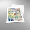 Poster - Poster ohne Rahmen - Straße Graffiti Wand Produktbild-Vorschau 3