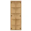 Flieks skleněná skříňka s LED osvětlením 62x35x160 cm, Náhled obrázku produktu 8
