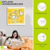 ARTland Leinwandbild Serie Sternzeichen Waage Größe: 70x70 Produktbild-Vorschau 3