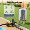 Naczynie wzbiorcze ze stali nierdzewnej Wiltec 50 l, Podgląd zdjęcia produktu 7