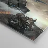 Bilder auf glas - Krieg Panzer Airplain Schlacht - 70x50cm Produktbild-Vorschau 5