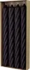 Rustic Durchgefärbte Schwarze Stabkerzen 250/28mm 4er-Set Produktbild-Vorschau 1