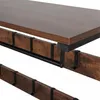 Relaxdays Wandgarderobe, 10 Haken, Ablage & Kleiderstange, Produktbild-Vorschau 7