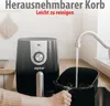 alpina Airfryer 2L - Heißluftfritteuse 1-4 Personen - Air Produktbild-Vorschau 4