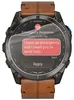 Matte Folie für Garmin D2 Mach 2 Pro, Bizon Watch Film Produktbild-Vorschau 2