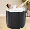 Eisbad Tonne 90 cm, faltbare Ice Bath Badewanne 477 L, Produktbild-Vorschau 2