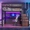 Hoogslaper 140 x 200 cm met bureau van 2 meter, Productafbeelding-voorbeeld 3