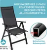 Gartenstuhl Hochlehner klappbar Produktbild-Vorschau 2