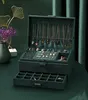 Soulima 21954, Schmuckkästchen, Organizer für Schmuck, grün Produktbild-Vorschau 8