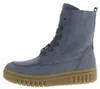 Gabor Damen Schnürboots aus blauem Rauleder mit Schnürung Produktbild-Vorschau 2