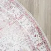 Teppich Vintage Rund - Lago Rot Rosa Produktbild-Vorschau 4