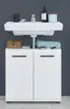 SkinGlossLine meuble sous lavabo blanc haute brillance, Voir les images du produit 4