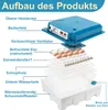 Brutmaschine Komplettset Brutapparat Eier LED Motorbrüter Produktbild-Vorschau 4