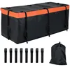 COSTWAY Coffre arrière 550 L pour attelage de remorque, Voir les images du produit 1