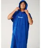 Poncho Rip Curl, couleur bleue, pour homme, taille unique Voir les images du produit 5
