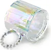 Glazen drinkbeker, modern design, met parelmoerhandvat, 8,6 Productafbeelding-voorbeeld 3