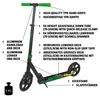 City Scooter STREET ARTIST 2.0, groen Productafbeelding-voorbeeld 14