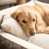 4L Textil TEO Kuscheliges Hundebett mit Rand, komplett Produktbild-Vorschau 4