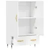 vidaXL Highboard biały wysoki połysk 69,5x31x115 cm Podgląd zdjęcia produktu 5