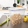Vzduchotesná nádoba s gumovým tesnením a štyrmi svorkami Náhľad obrázku produktu 2