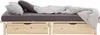 Homestyle4u Holzbett Jugenbett 100x200 Palettenbett mit Produktbild-Vorschau 9