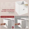 Regał Yaheetech z 10 kostkami, regał schodkowy służący jako Podgląd zdjęcia produktu 7