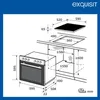 Exquisit Herd-Set, 58 Liter, Elektro-Backofen mit Kochfeld, Produktbild-Vorschau 10