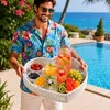 Relaxdays Schwimmendes Tablett Herz, Pooltablett für Produktbild-Vorschau 5