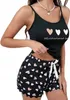 Set pigiama - Pigiama da notte da donna - Camicia da notte Anteprima dell’immagine prodotto 12
