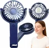 Mini ruční ventilátor na stůl, tichý cestovní ventilátor, Náhled obrázku produktu 1