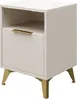Comodino XELA - beige sabbia Anteprima dell’immagine prodotto 2