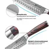 PAUDIN N5 Profesjonalny nóż Santoku 17,5 cm – Nóż kuchenny Podgląd zdjęcia produktu 3