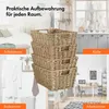 VonHaus 4er-Set Seegras Aufbewahrungskorb mit Griffen, Produktbild-Vorschau 5