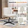 Chefsessel Bürostuhl Stoff Schreibtischstuhl Office Chair Produktbild-Vorschau 4