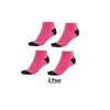 2 Paar crivit Sports Sportsocken, pink/schwarz, Größe 35-38 Produktbild-Vorschau 1
