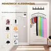 Platzsparende Mehrfach-Hosenbügel (2 Stück), Perfekt für Produktbild-Vorschau 5