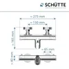SCHÜTTE Badewannenarmatur LONDON, Wannenarmatur Thermostat, Produktbild-Vorschau 5