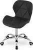Chaise - Leobert - Avola - Noir - 53,5 X 55,5 X 73,5-84,5 Voir les images du produit 5